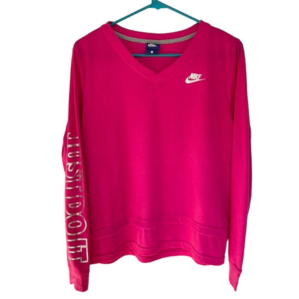 Nike long sleeve shirt Small Pink